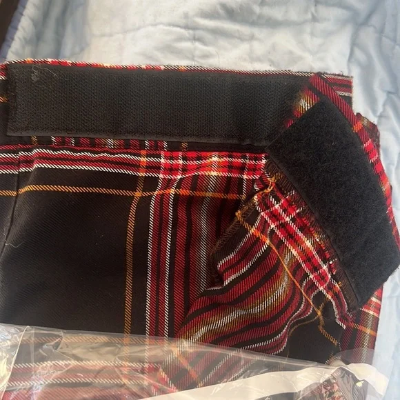 Sport Kilt made in the USA. Firefighter tartan. Traditional look, modern fabric - Picture 8 of 9